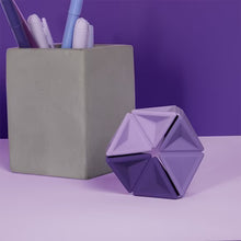 Load image into Gallery viewer, Pivot Silicone Flexagon (Violet)
