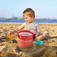 Load image into Gallery viewer, Hape Fold and Go Beach Toy Sets with Easy Carry Bag
