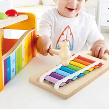 Load image into Gallery viewer, Hape Pound &amp; Tap Bench with Slide Out Xylophone
