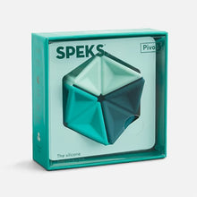 Load image into Gallery viewer, Pivot Silicone Flexagon (Teal)
