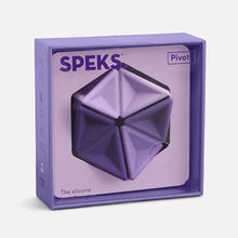 Load image into Gallery viewer, Pivot Silicone Flexagon (Violet)
