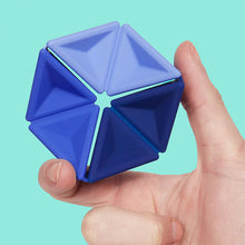 Load image into Gallery viewer, Pivot Silicone Flexagon (Navy)
