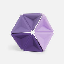 Load image into Gallery viewer, Pivot Silicone Flexagon (Violet)
