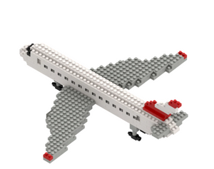 Small Gift Box Airplane Brixies