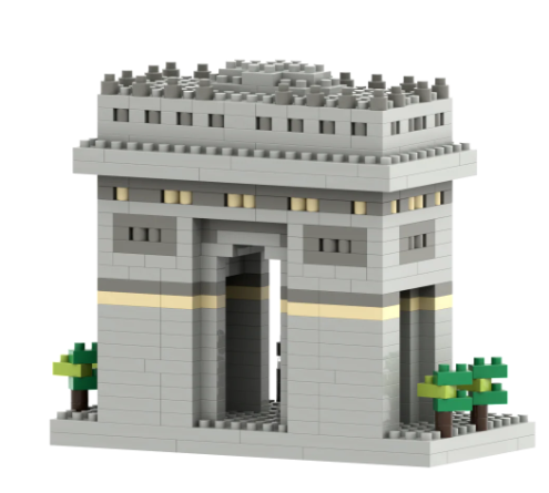 Small Gift Box Arc De Triomphe Brixies