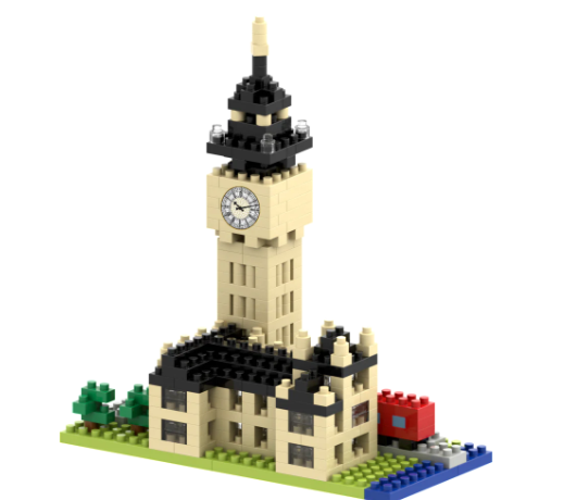 Small Gift Box Big Ben Brixies