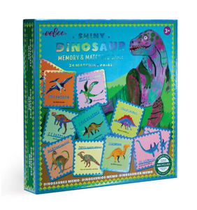 Shiny Dinosaur Memory and Matching Game
