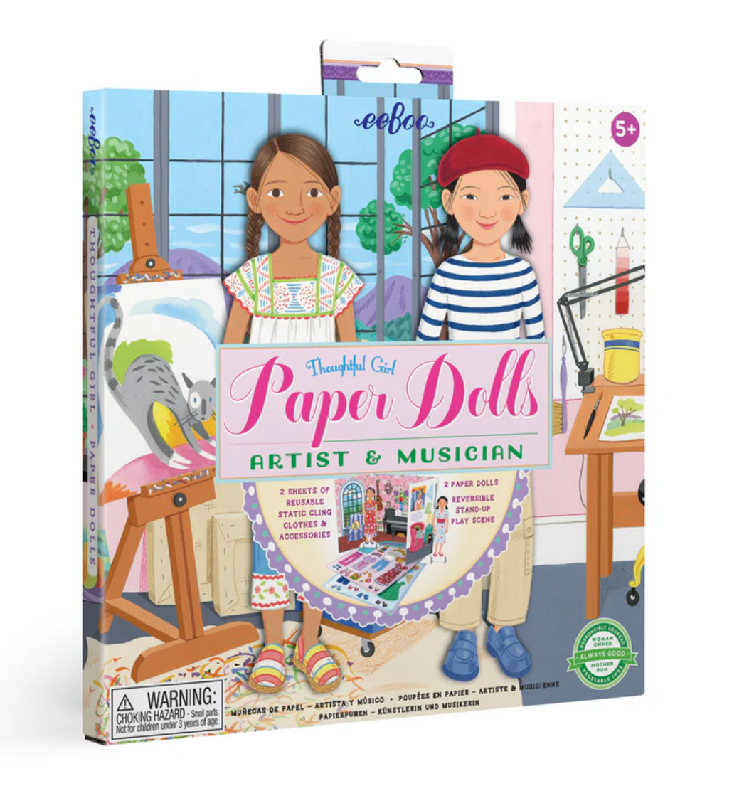 Musician & Artist Paper Doll Set