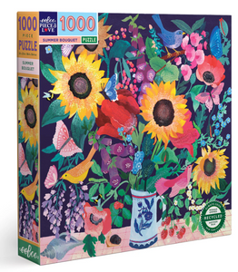 Summer Bouquet 1000 Piece Puzzle