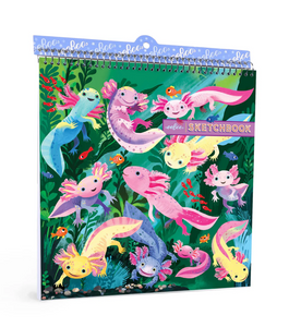 Axolotl Square Sketchbook