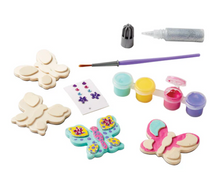 Load image into Gallery viewer, Created by Me! Wooden Butterfly Magnets Craft Kit
