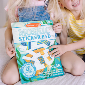 Mosaic Sticker Pad - Ocean