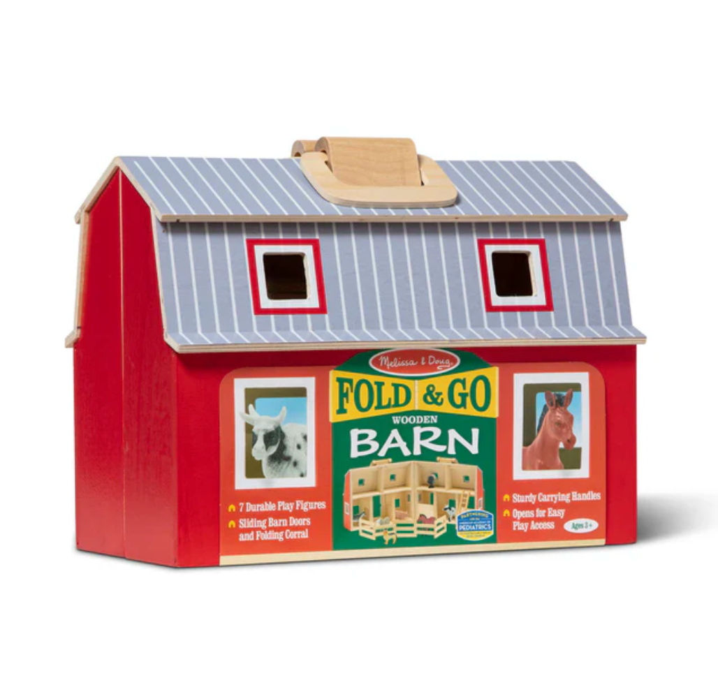 Wooden Fold & Go Barn