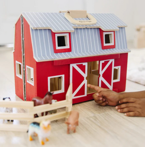 Wooden Fold & Go Barn