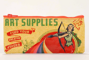 Art Supplies Pencil Case