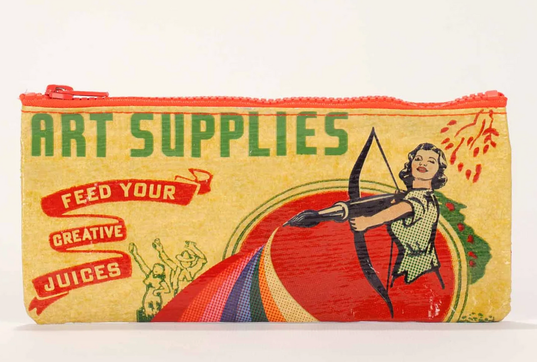 Art Supplies Pencil Case