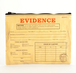 Evidence Zipper Pouch