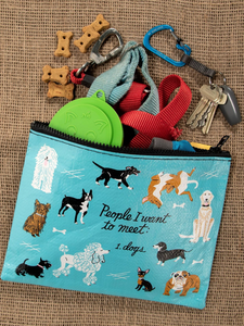 People I Want To Meet: Dogs Zipper Pouch