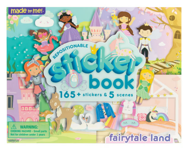 Made by Me! Helpful Hints Repositionable Princess Sticker Book
