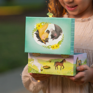 Home on the Range Horse Jewelry Box with Drawer