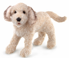 Load image into Gallery viewer, Folkmanis Labradoodle Hand Puppet
