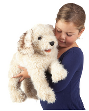 Load image into Gallery viewer, Folkmanis Labradoodle Hand Puppet

