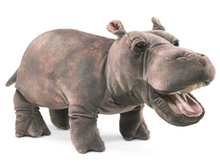 Load image into Gallery viewer, Folkmanis Baby Hippo Puppet
