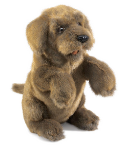Folkmanis Sitting Dog Puppet