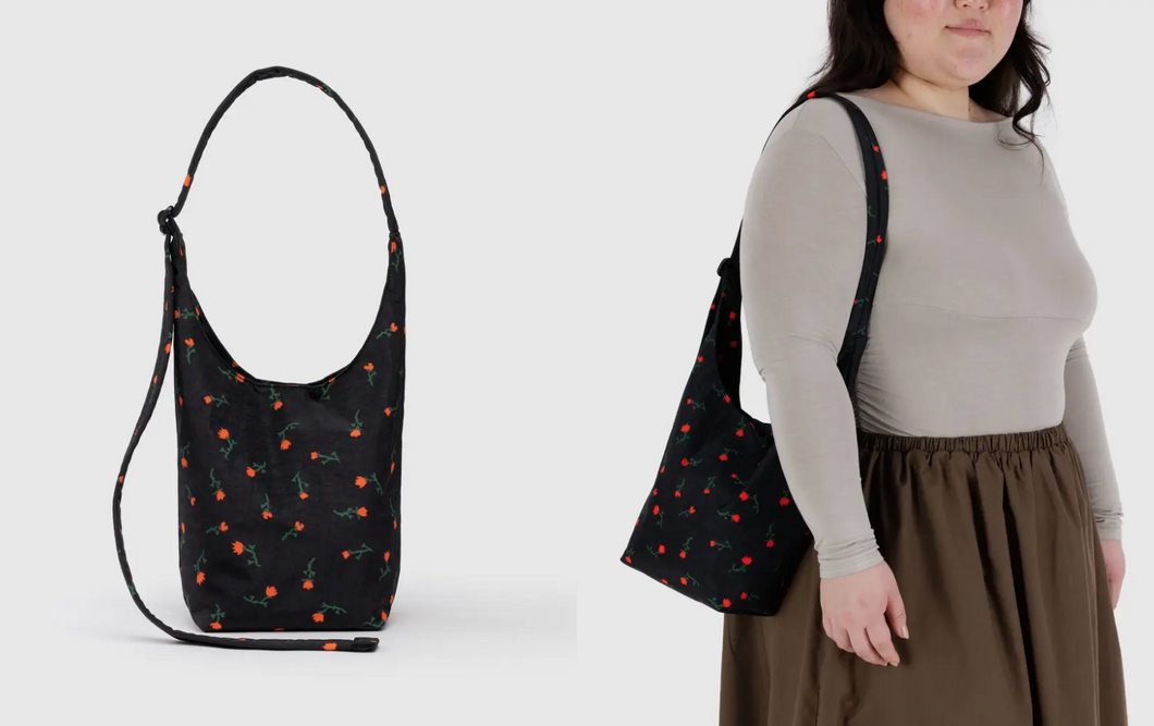 Baggu Small Nylon Sling - Painted Wildflower