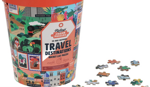50 Awe-Inspiring Travel Destinations Bucket List 1000 Piece Jigsaw Puzzle