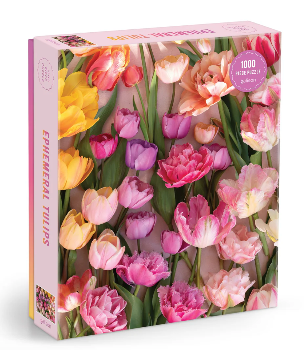 Ephemeral Tulips 1000 Piece Puzzle