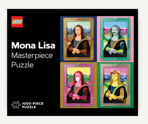 Lego Masterpiece Puzzle: Mona Lisa 1000-Piece Jigsaw Puzzle