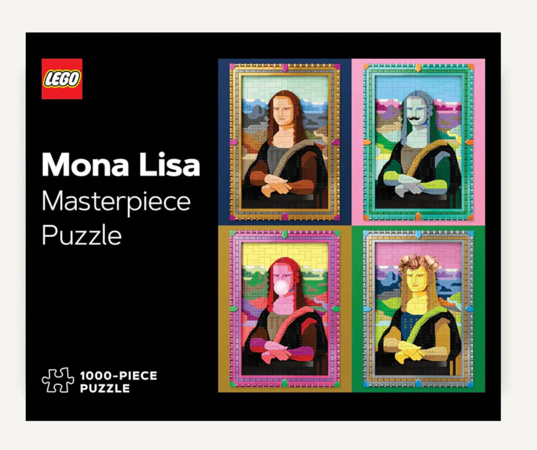 Lego Masterpiece Puzzle: Mona Lisa 1000-Piece Jigsaw Puzzle