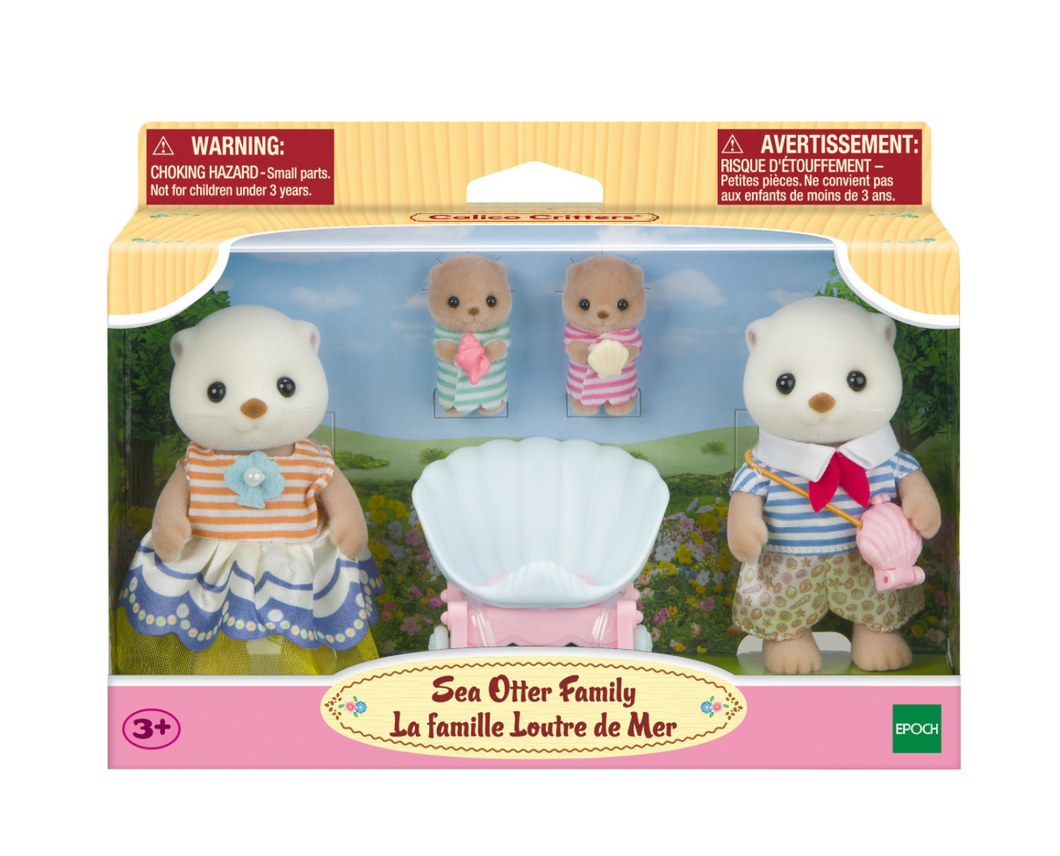 Calico Critters Sea Otter Family