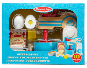 Wooden Make-a-Cake Mixer Set