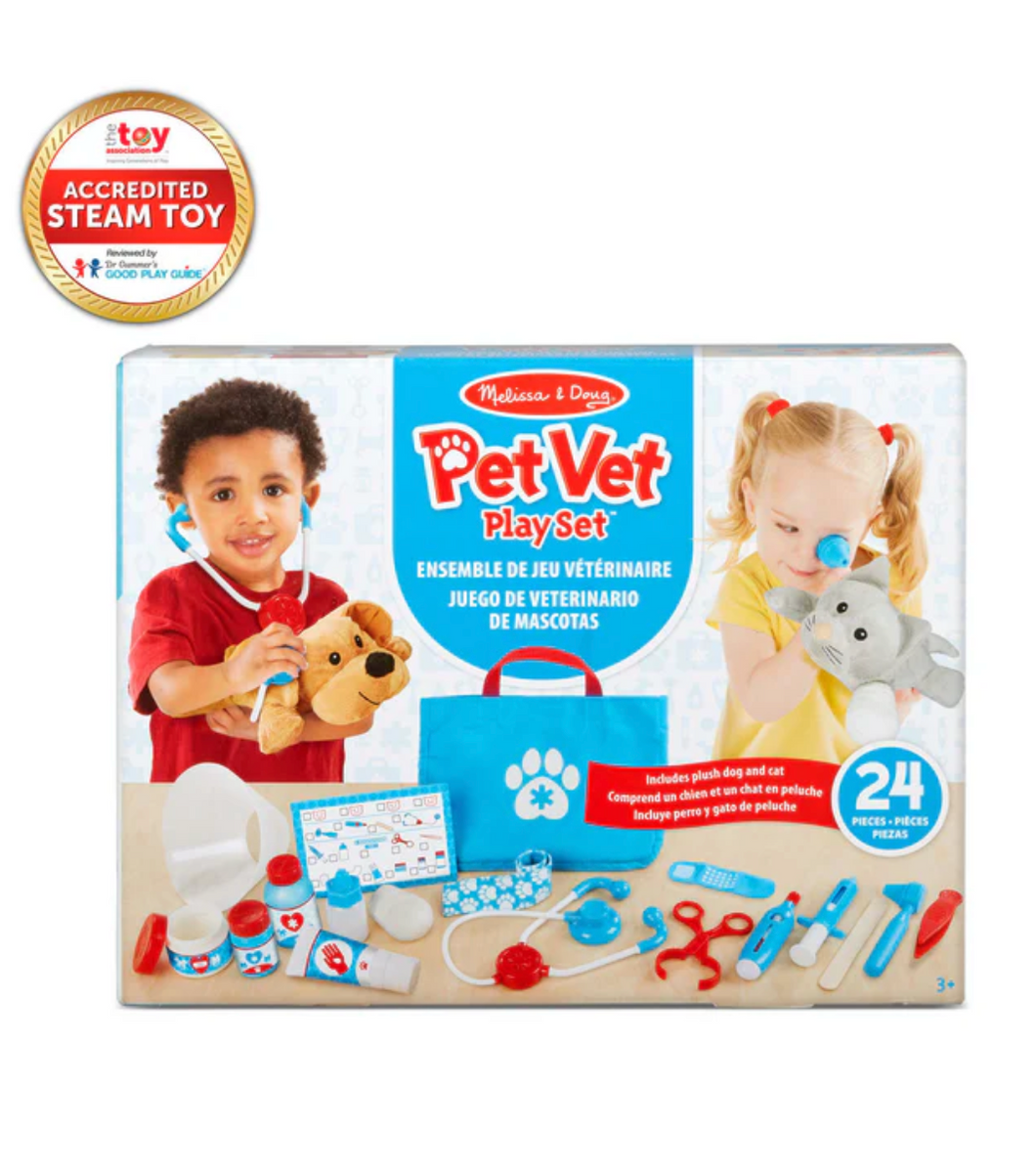 Examine & Treat Pet Vet Play Set