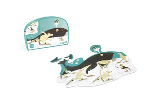 Contour Puzzle - Whale