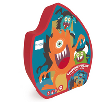 Load image into Gallery viewer, Contour Puzzle - Monster
