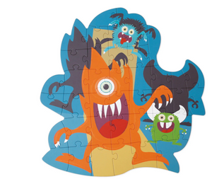 Contour Puzzle - Monster