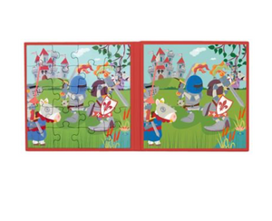 Magnetic Puzzle Book To Go - Knights