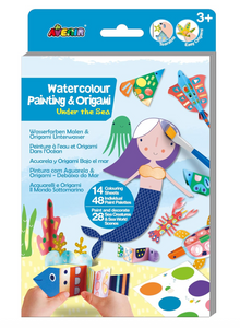 Watercolour Painting & Origami Set - Under the Sea