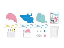 Load image into Gallery viewer, Lacing My First Charm - Sea Friends
