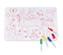 Load image into Gallery viewer, Mini Playmat - Poney Club
