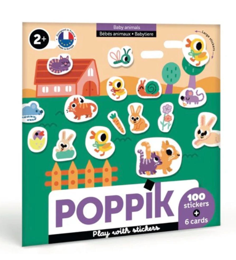 Play with Stickers Baby Animals
