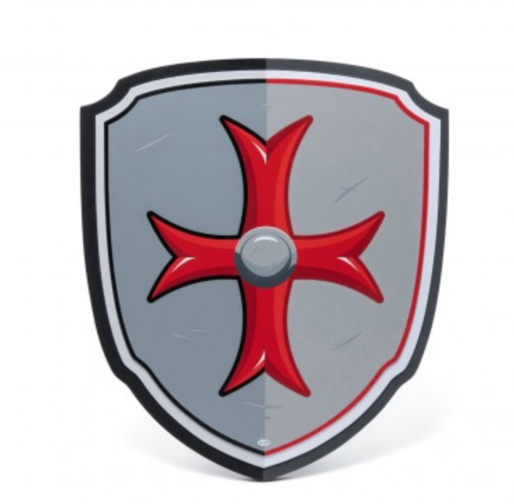 Maltese cross shield