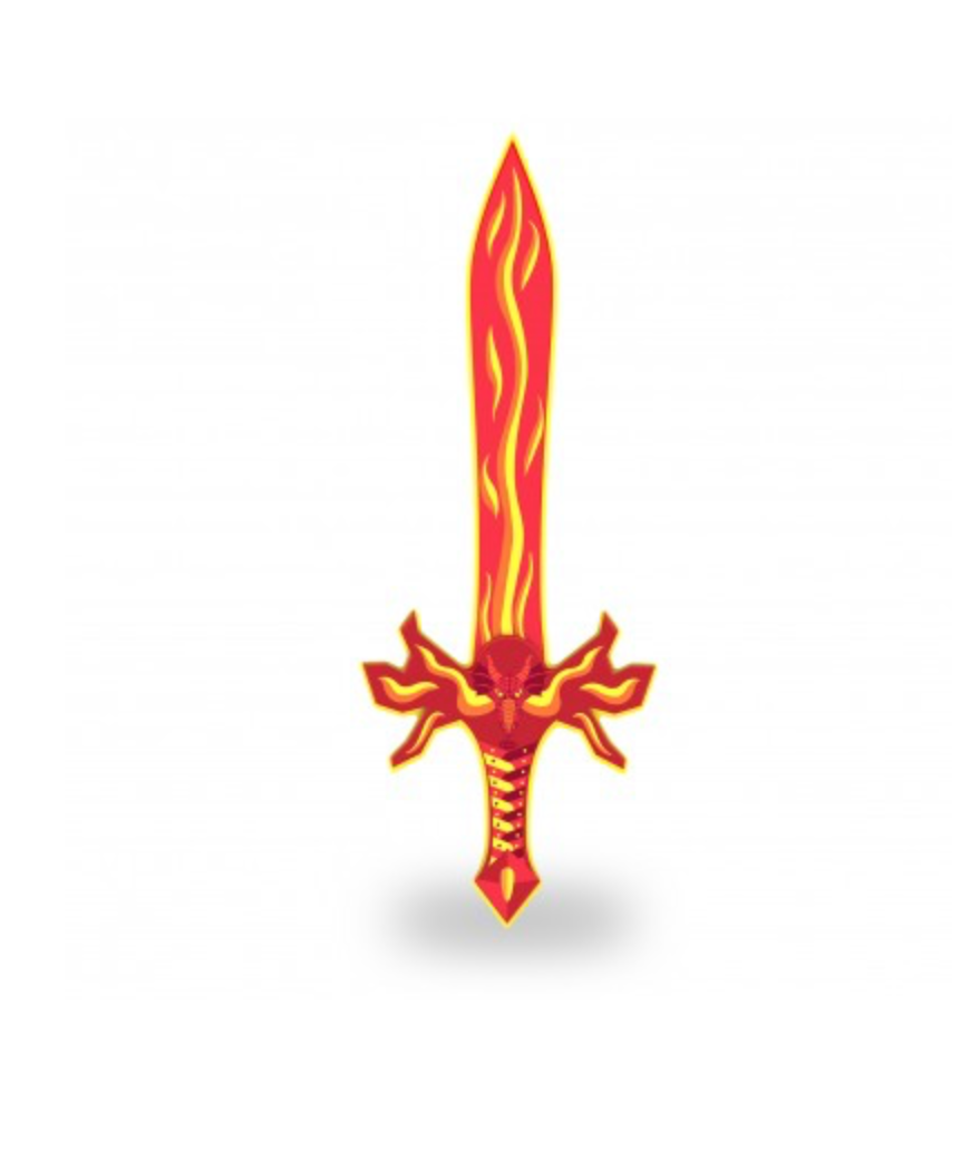 Fire sword