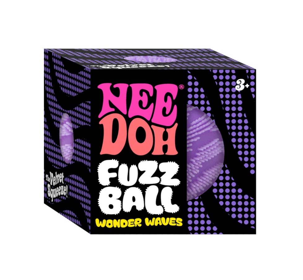 NeedDoh Fuzz Ball Wonder Waves - Purple