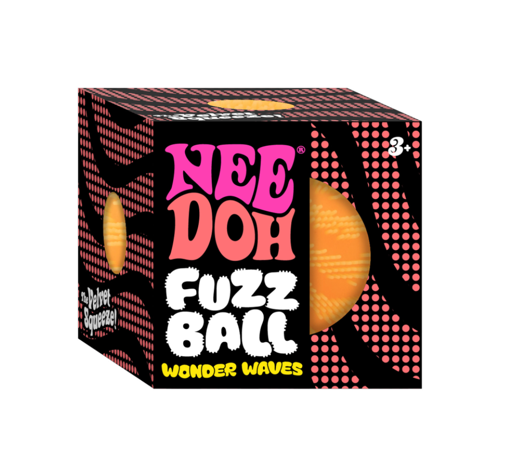 NeedDoh Fuzz Ball Wonder Waves - Orange