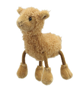 Alpaca Finger Puppet