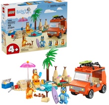 Load image into Gallery viewer, Bluey&#39;s Beach &amp; Family Car Trip Lego
